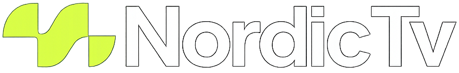 Grön ikon med vit stiliserad symbol – används i IPTV NORDIC-gränssnittet.