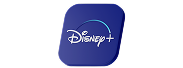 Disney+ logotyp – används i IPTV NORDIC gränssnittet.